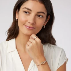 The Met Store Herakles Knot Hoop Earrings