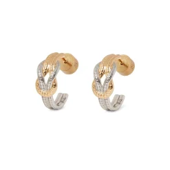 The Met Store Herakles Knot Hoop Earrings