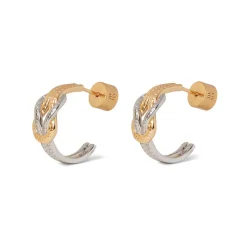 The Met Store Herakles Knot Hoop Earrings