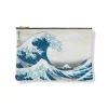 The Met Store Hokusai Great Wave Zip Pouch