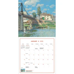 The Met Store Impressionism and Post-Impressionism Wall Calendar 2025