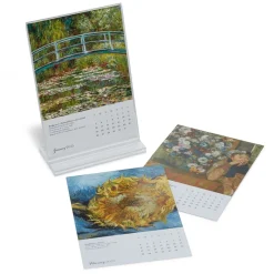 The Met Store Impressionism Gardens Plexiglass Calendar Refill 2025