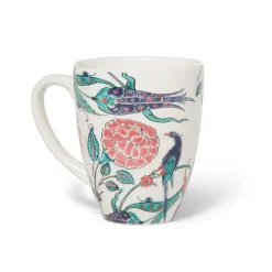 The Met Store Iznik Garden Covered Mug with Tea Infuser