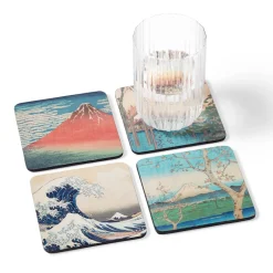 The Met Store Japanese Prints Coasters