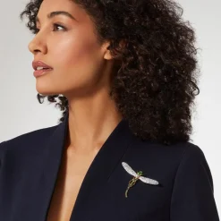 The Met Store Jeweled Dragonfly Brooch