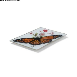The Met Store John Derian Dark Veinlet Butterfly Mini Decoupage Tray