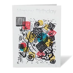 The Met Store Kandinsky Small Worlds Happy Birthday Cards
