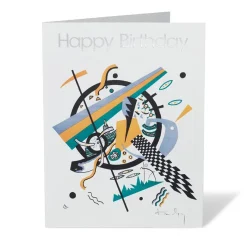 The Met Store Kandinsky Small Worlds Happy Birthday Cards