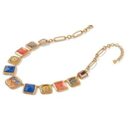 The Met Store Kashan Carpet Statement Collar Necklace
