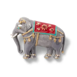 The Met Store King Elephant Brooch
