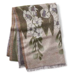The Met Store Louis C. Tiffany Gladioli Wool-Blend Shawl