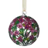 The Met Store Louis C. Tiffany Hollyhocks Cloisonné Ornament