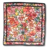The Met Store Louis C. Tiffany Peonies Silk Neckerchief