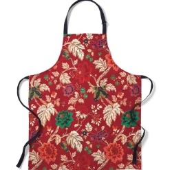 The Met Store Lyon Floral Apron and Tea Towel Set