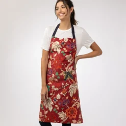 The Met Store Lyon Floral Apron and Tea Towel Set