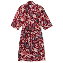 The Met Store Lyon Floral Cotton Women's Robe