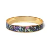 The Met Store Magnolias and Irises Enamel Bangle
