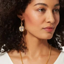 The Met Store Medieval Byzantine Drop Earrings