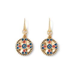 The Met Store Medieval Byzantine Statement Necklace and Drop Earrings Set