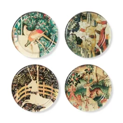 The Met Store Medieval Creatures Glass Coasters