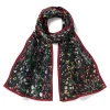 The Met Store Medieval Millefleurs Oblong Silk Scarf