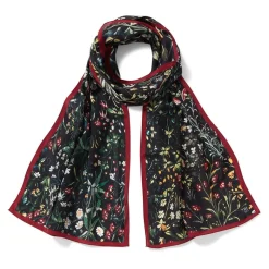 The Met Store Medieval Millefleurs Oblong Silk Scarf
