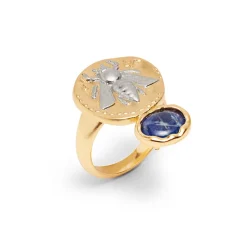 The Met Store Mediterranean Coin and Stone Ring