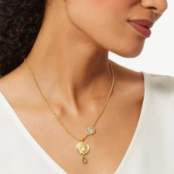 The Met Store Mediterranean Coin Pendant Necklace