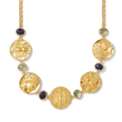 The Met Store Mediterranean Coin Statement Necklace