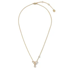 The Met Store Meiji Butterfly Pendant Necklace and Drop Earrings Set