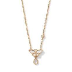 The Met Store Meiji Butterfly Pendant Necklace and Drop Earrings Set