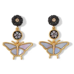 The Met Store Meiji Butterfly Statement Earrings