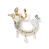The Met Store Mermaid Baroque Pearl Brooch