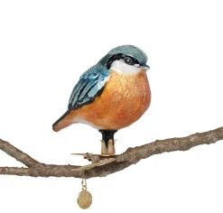 The Met Store Met Birds Handmade Glass Ornament Set