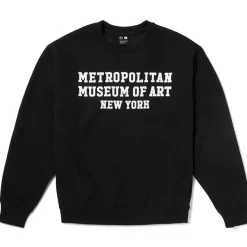 The Met Store Met Campus Crew Neck Sweatshirt