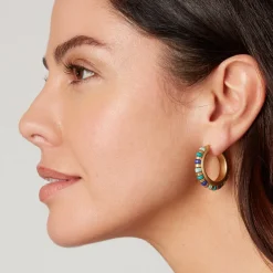 The Met Store Middle Kingdom Cylindrical Bead Earrings