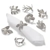 The Met Store Mixed Herb Napkin Ring Set