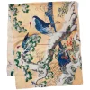 The Met Store Momoyama Cranes and Flowers Oversize Silk Shawl