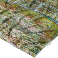 The Met Store Monet Blooms Double-Sided Square Silk Scarf