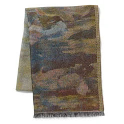 The Met Store Monet Bridge and Water Lilies Shawl