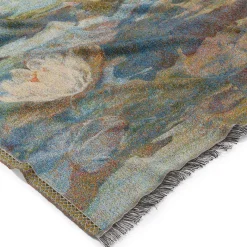 The Met Store Monet Bridge and Water Lilies Shawl