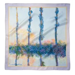 The Met Store Monet Four Trees Neckerchief
