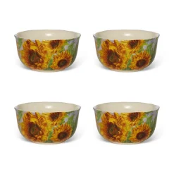 The Met Store Monet Sunflowers Bowl Set