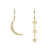 The Met Store Moon and Stars Drop Earrings