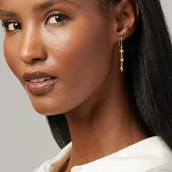 The Met Store Moon and Stars Drop Earrings