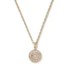 The Met Store Mother-of-Pearl Mosaic T-Bar Pendant Necklace