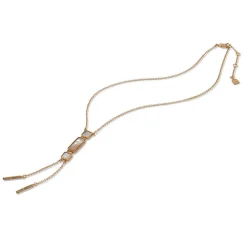 The Met Store Mother-of-Pearl Tile Double Lariat Necklace