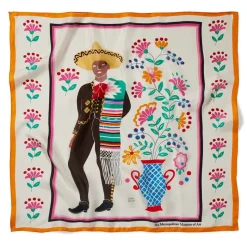 The Met Store Mérida Saltillo Dress Silk Neckerchief