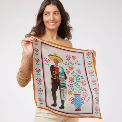 The Met Store Mérida Saltillo Dress Silk Neckerchief