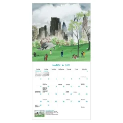 The Met Store New York in Art Mini Wall Calendar 2025